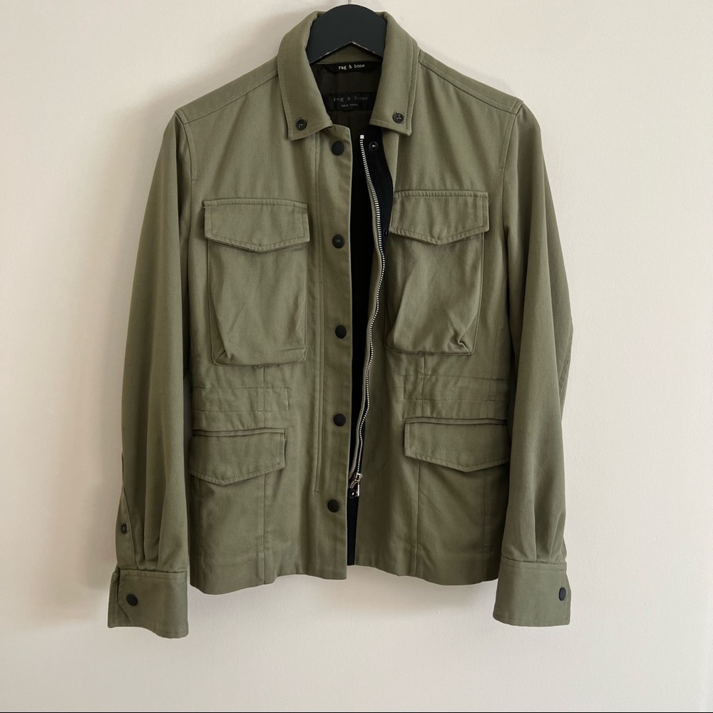 Rag & Bone Field Military Jacket Army Green
